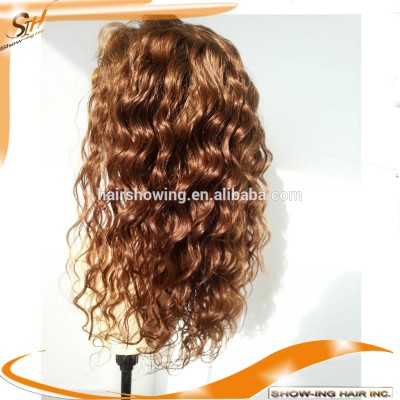 Quality brazilian hair hair deep curly lace wig