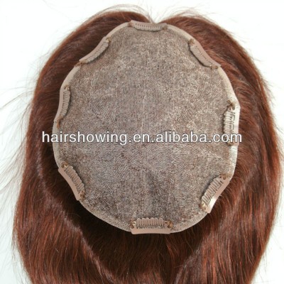 Top quality silk top lace closure hair pieces for women