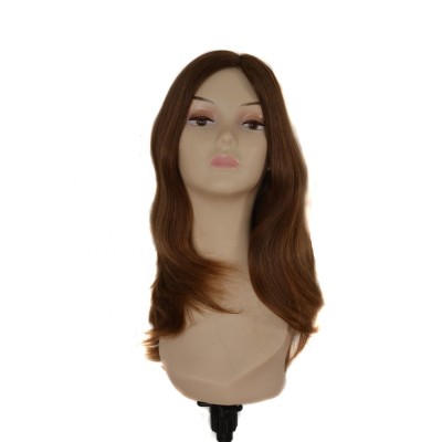 popular high-end keep cuticles silk top/skin top European virgin hair  with clips Kosher wig Jewish wig