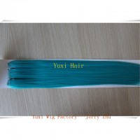 High quality fiber high temperature resistant synthetic hair weft