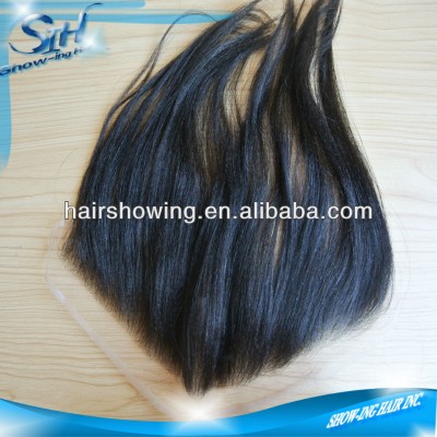 Chinese hair French lace kinky hairpiece